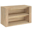 skoreol 75x35x45 cm konstrueret træ sonoma-eg