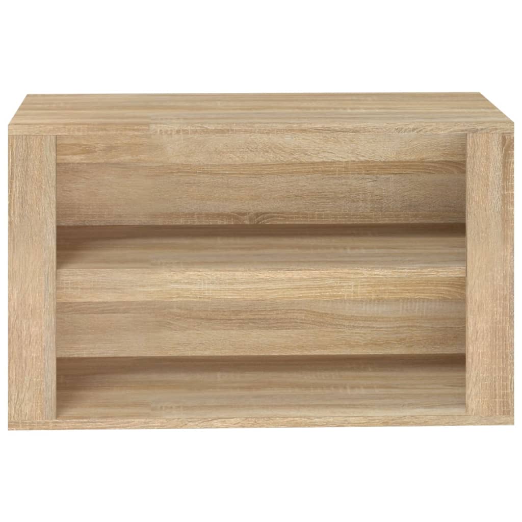 skoreol 75x35x45 cm konstrueret træ sonoma-eg