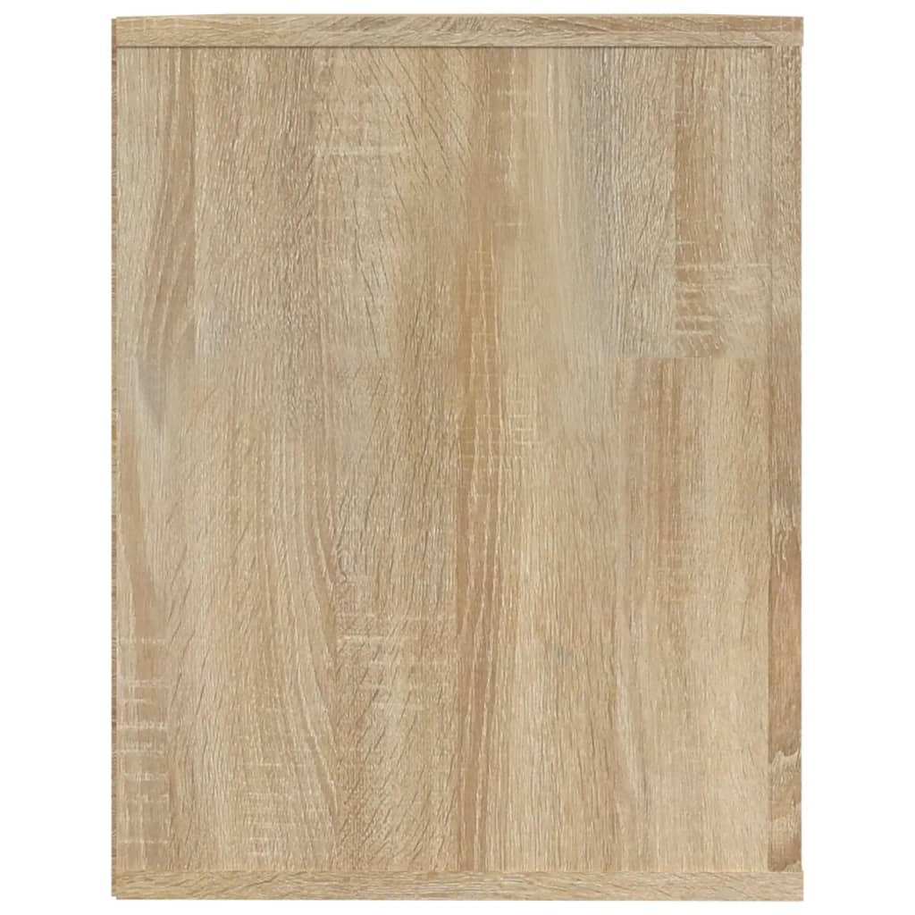 skoreol 75x35x45 cm konstrueret træ sonoma-eg