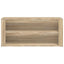 skoreol 100x35x45 cm konstrueret træ sonoma-eg