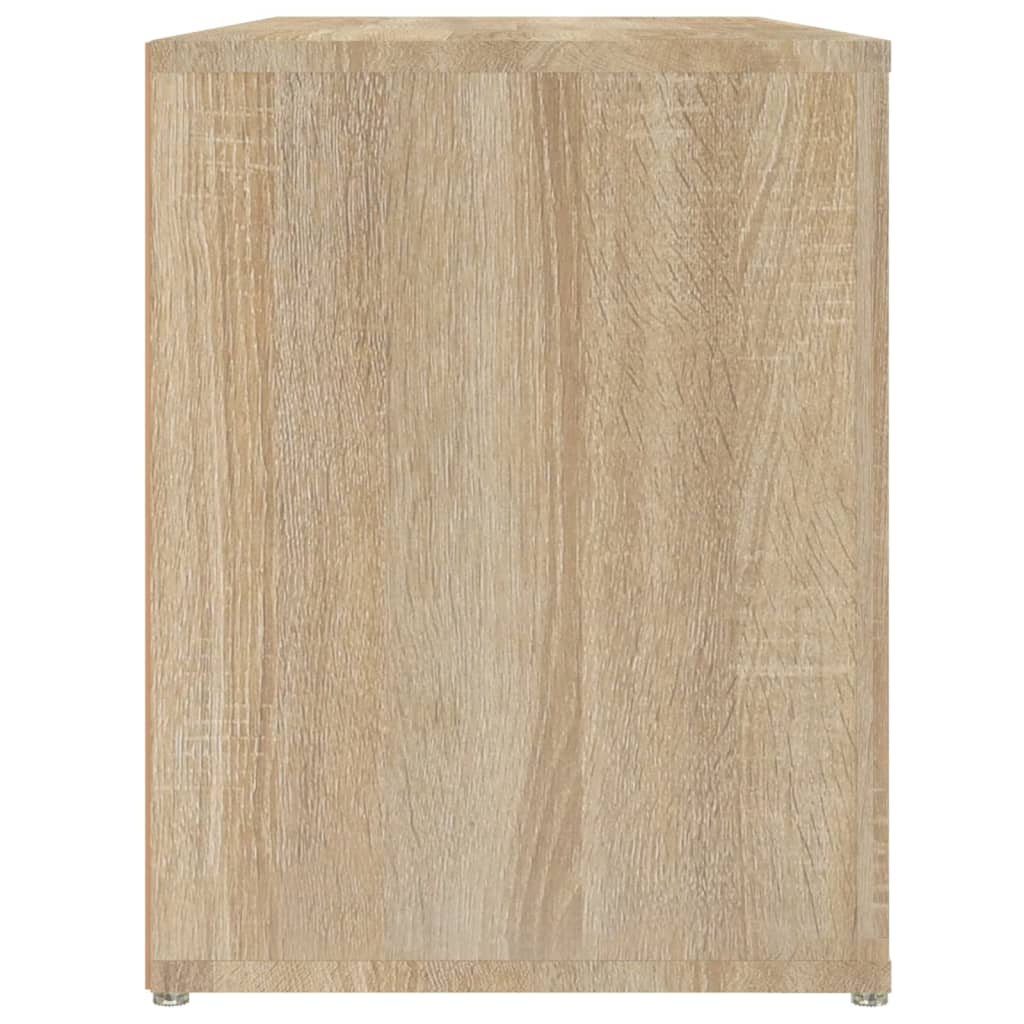 skoreol 100x35x45 cm konstrueret træ sonoma-eg