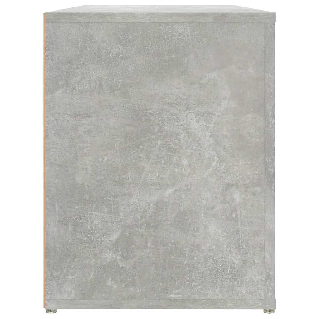 skoreol 100x35x45 cm konstrueret træ betongrå