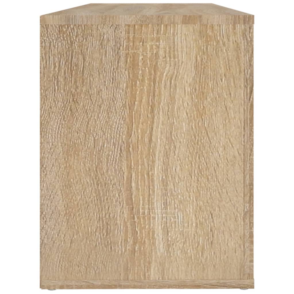 skoreol 100x35x45 cm konstrueret træ sonoma-eg