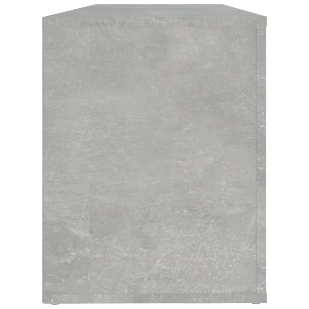 skoreol 100x35x45 cm konstrueret træ betongrå