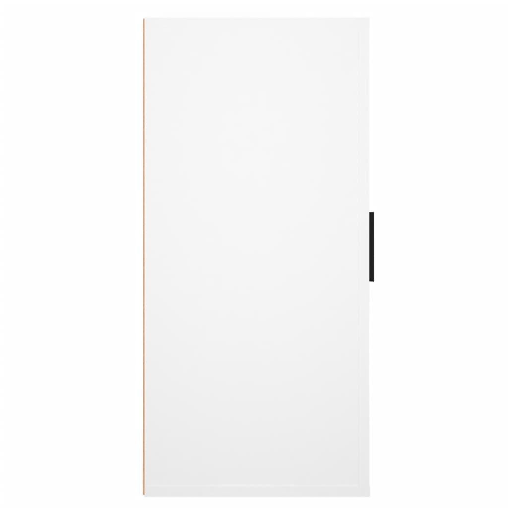 skænk 40x33x70 cm konstrueret træ hvid