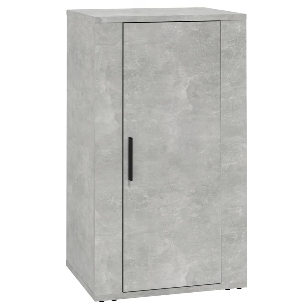 skænk 40x33x70 cm konstrueret træ betongrå