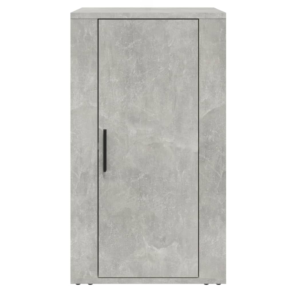 skænk 40x33x70 cm konstrueret træ betongrå