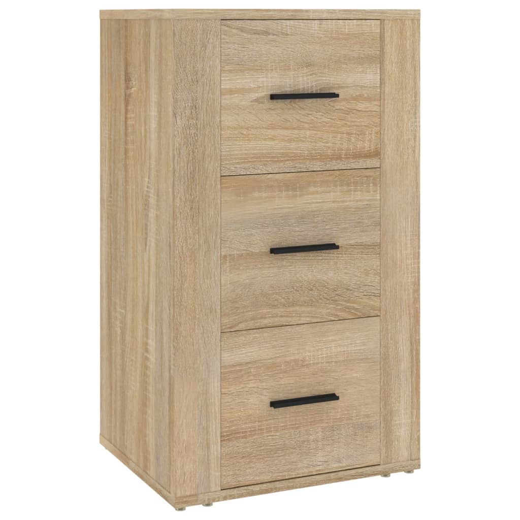 skænk 40x33x70 cm konstrueret træ sonoma-eg