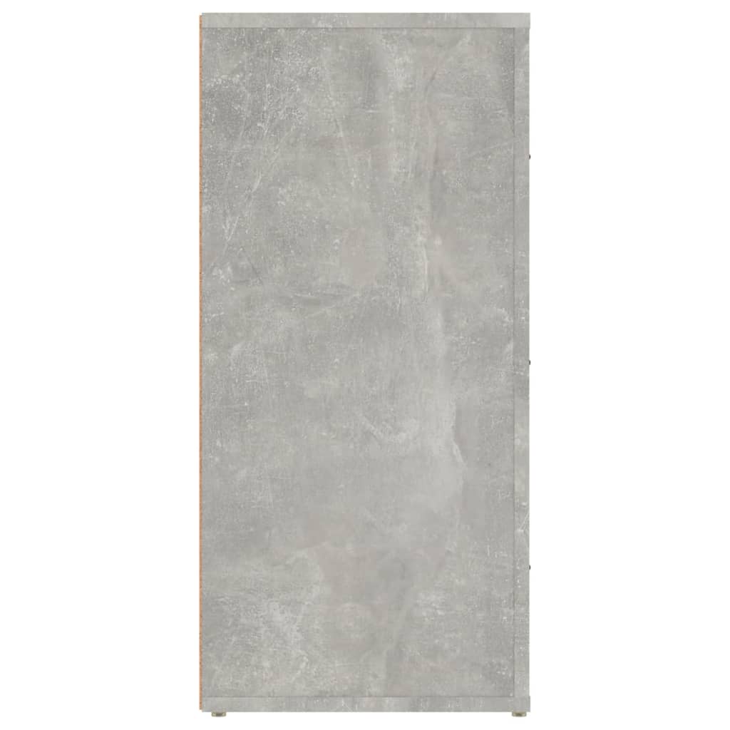 skænk 40x33x70 cm konstrueret træ betongrå