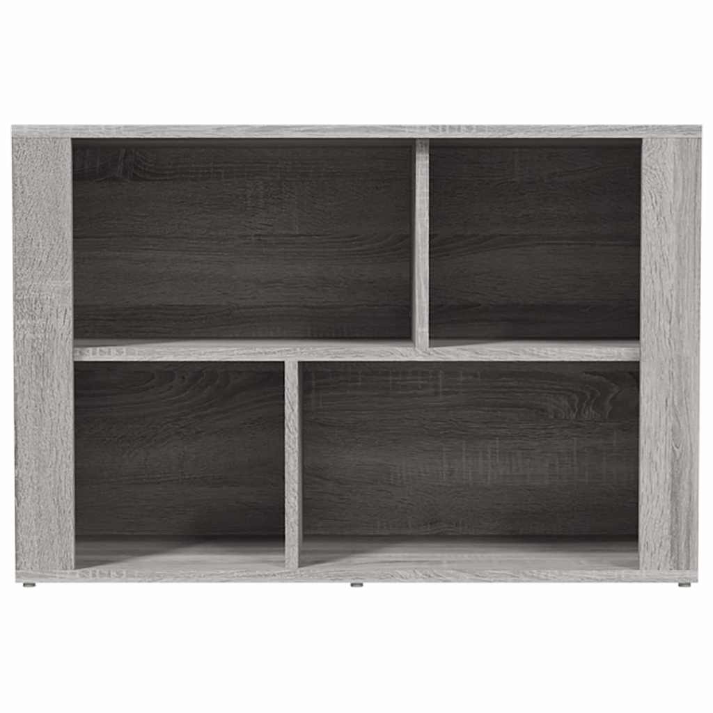 skænk 80x30x54 cm konstrueret træ grå sonoma-eg