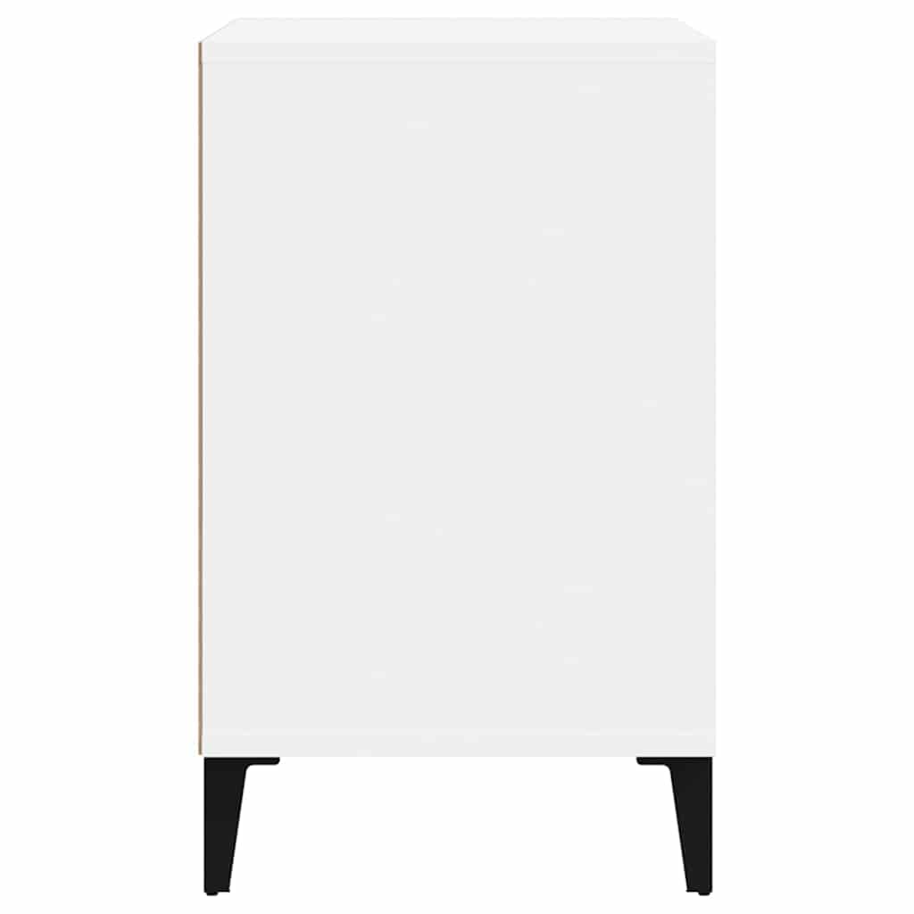skoreol 102x36x60 cm konstrueret træ hvid