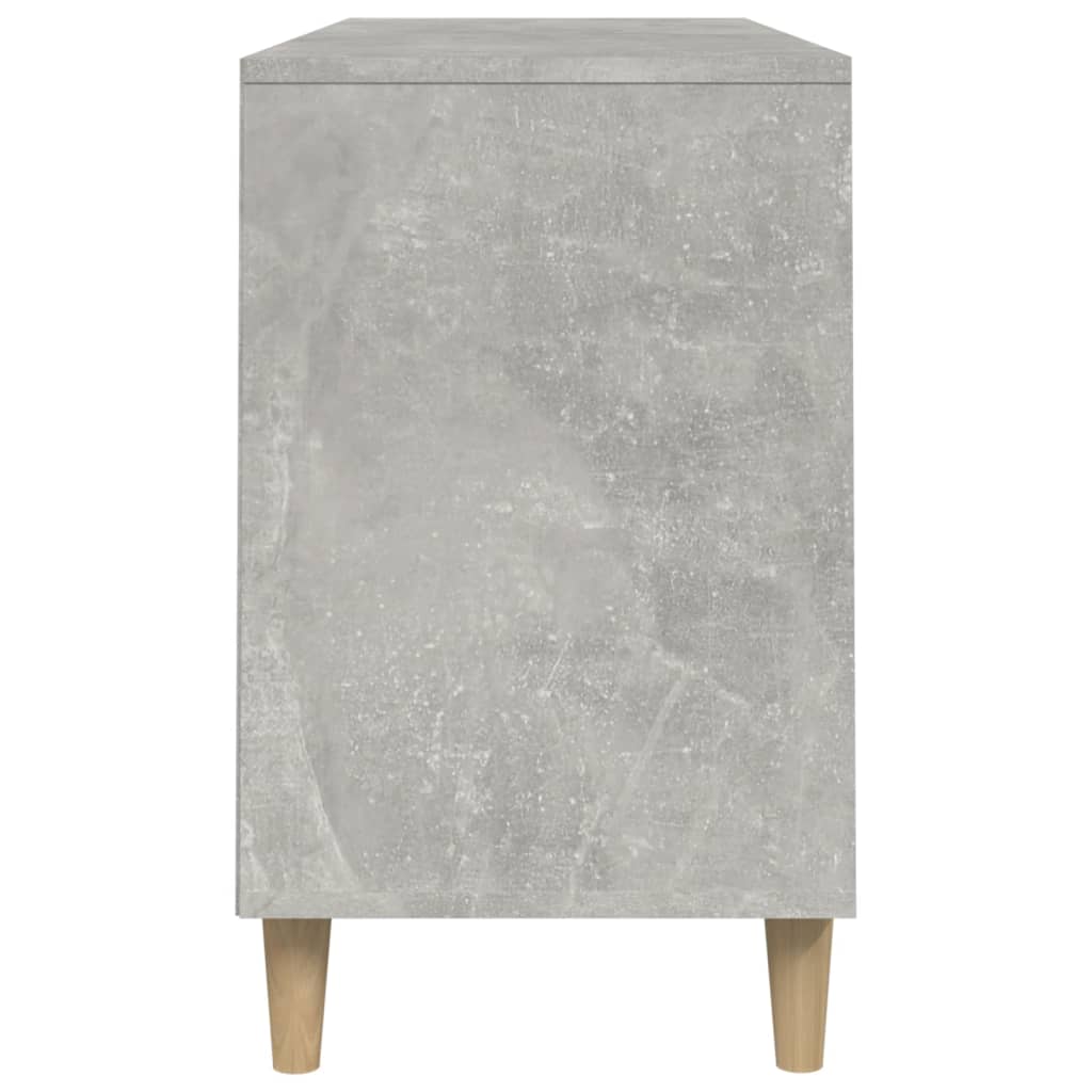 skoreol 102x36x60 cm konstrueret træ betongrå