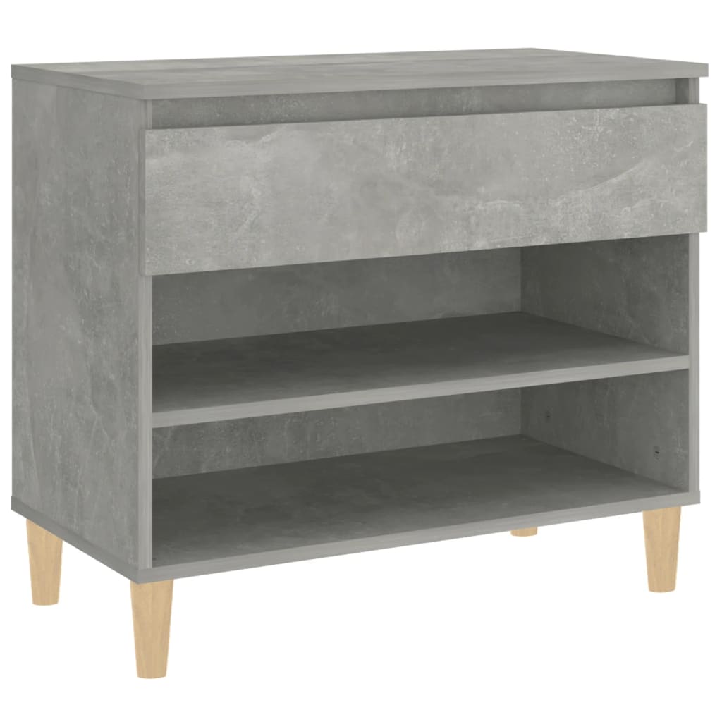 skoreol 70x36x60 cm konstrueret træ betongrå
