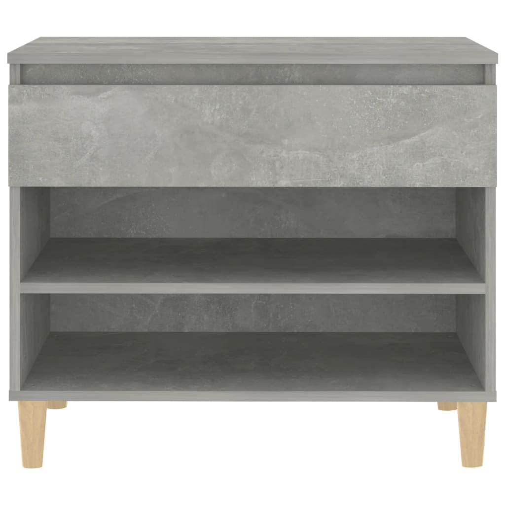 skoreol 70x36x60 cm konstrueret træ betongrå