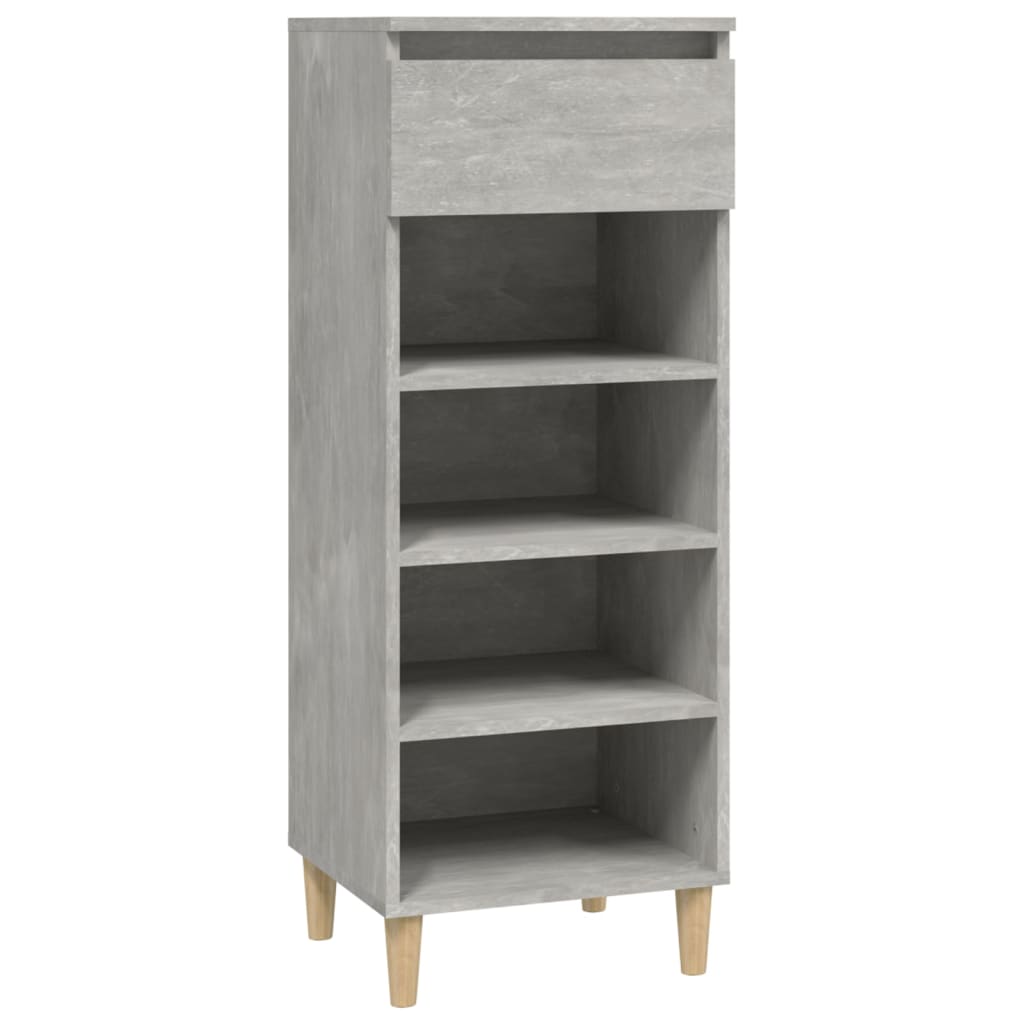 skoreol 40x36x105 cm konstrueret træ betongrå