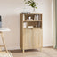 skab 60x36x110 cm konstrueret træ Sonoma-eg