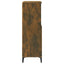 skab 60x36x110 cm konstrueret træ Røget egetræ