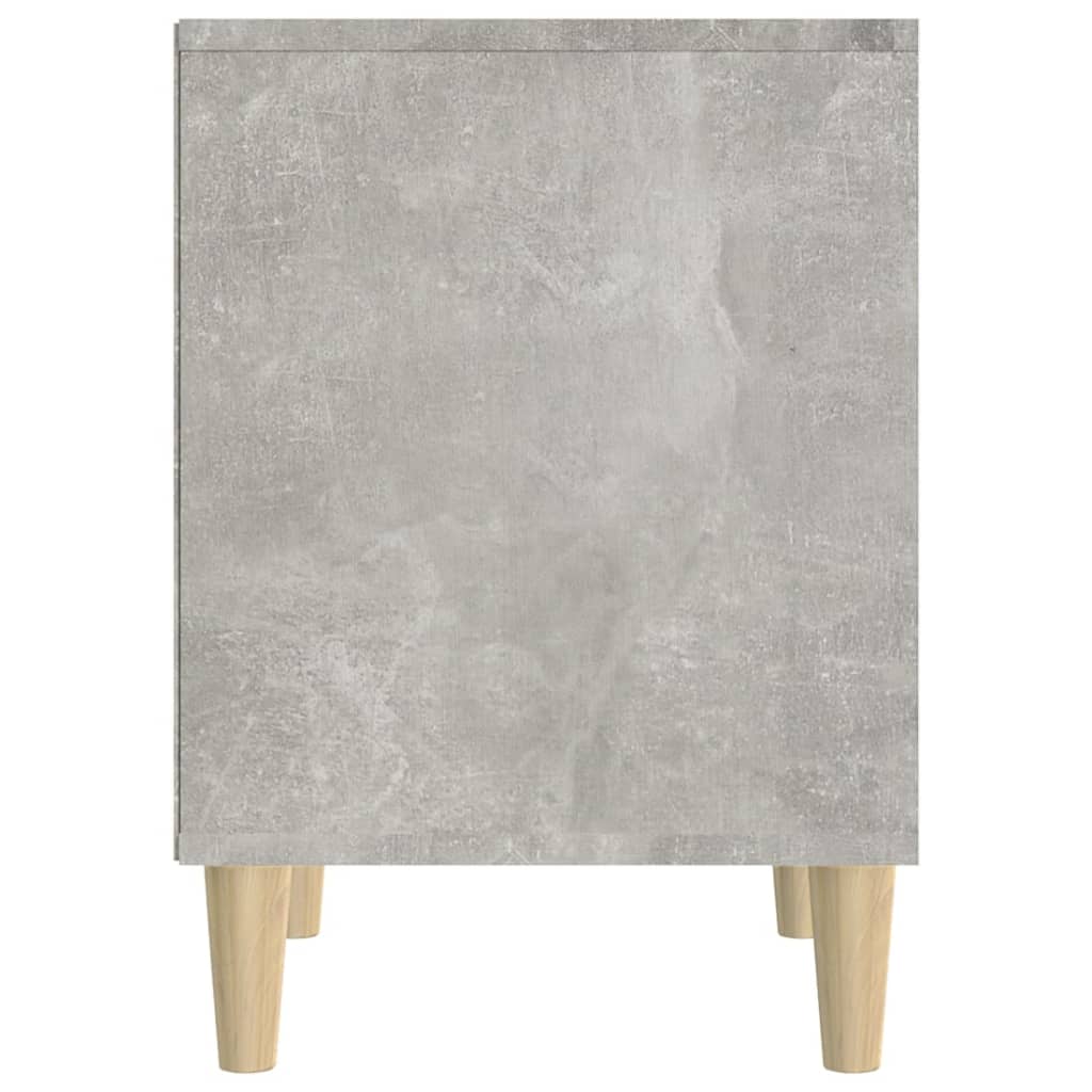sengebord 40x35x50 cm 2 stk. betongrå