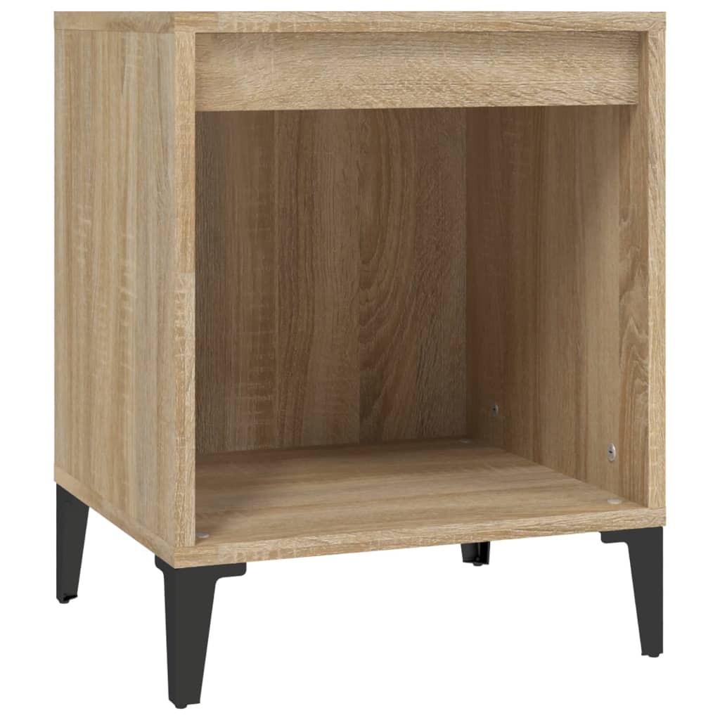 sengebord 40x35x50 cm sonoma-eg