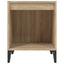sengebord 40x35x50 cm sonoma-eg