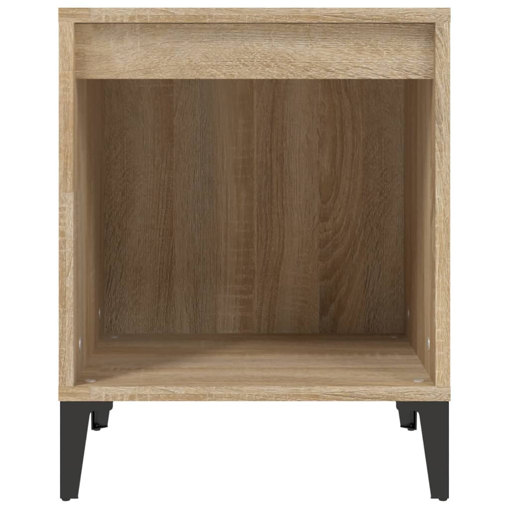 sengebord 40x35x50 cm sonoma-eg