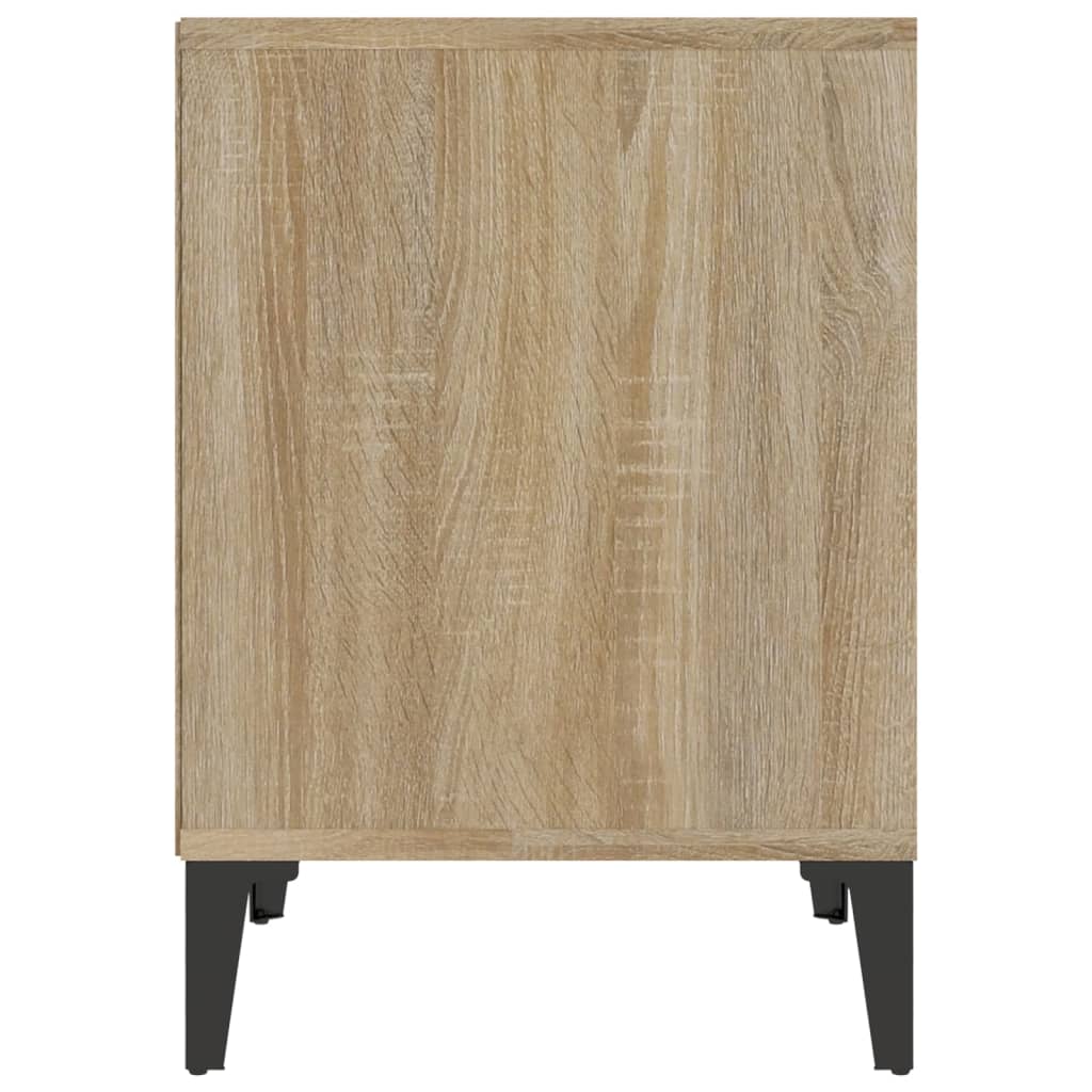 sengebord 40x35x50 cm sonoma-eg