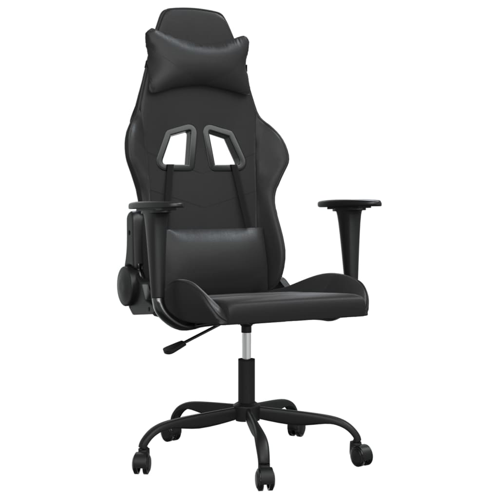 gamingstol kunstlæder sort