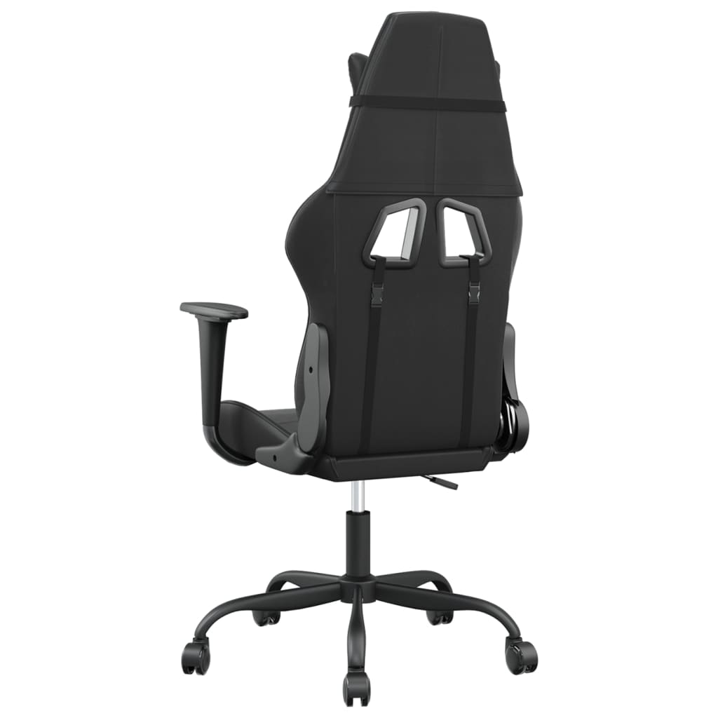gamingstol kunstlæder sort