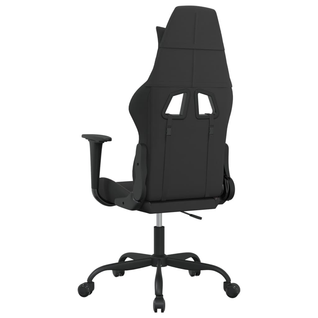 gamingstol stof sort og gråbrun