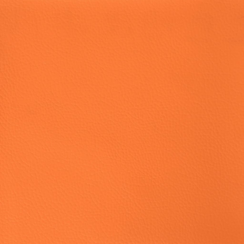 gamingstol kunstlæder sort og orange
