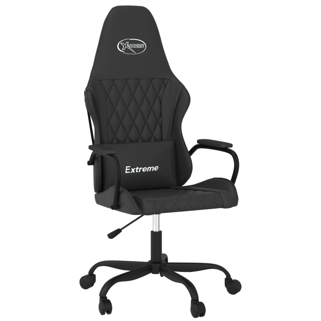 gamingstol kunstlæder sort