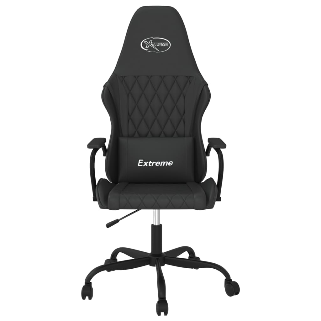 gamingstol kunstlæder sort
