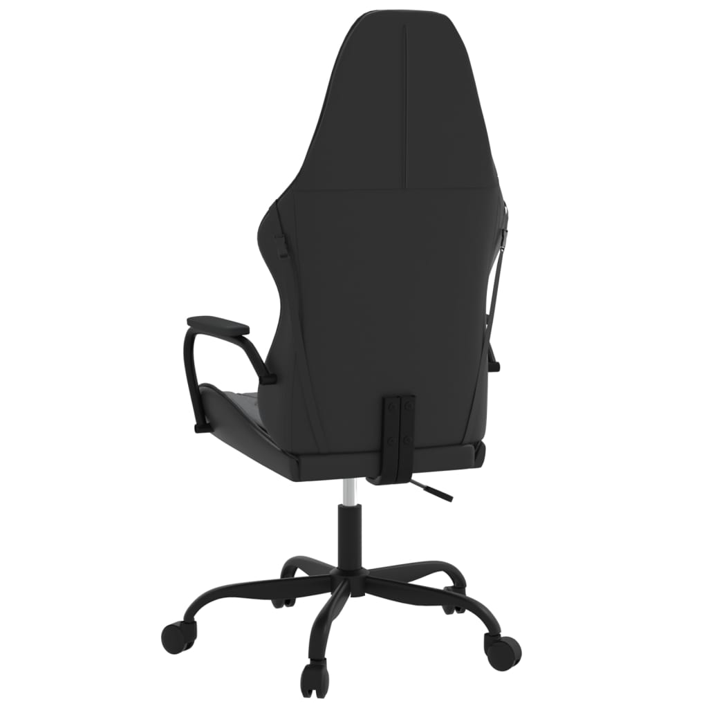 gamingstol kunstlæder sort