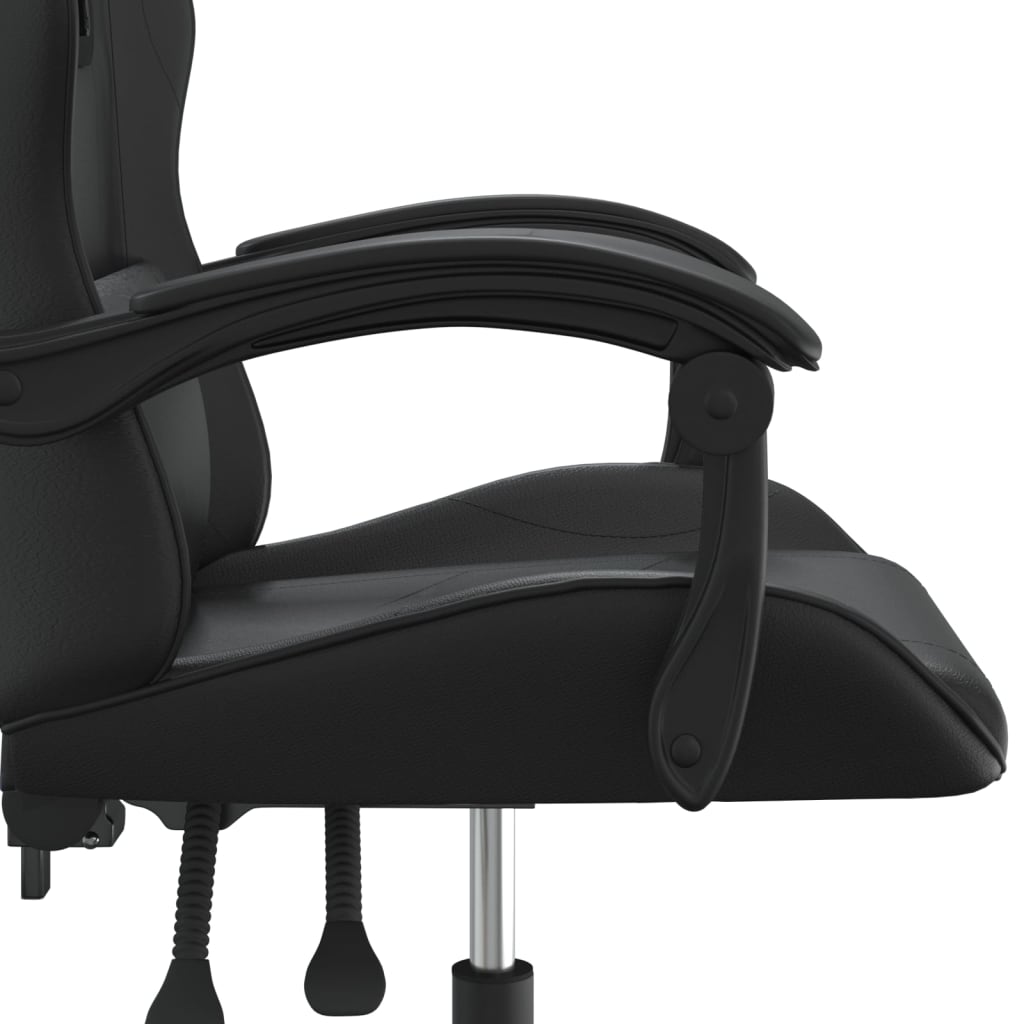 gamingstol kunstlæder sort