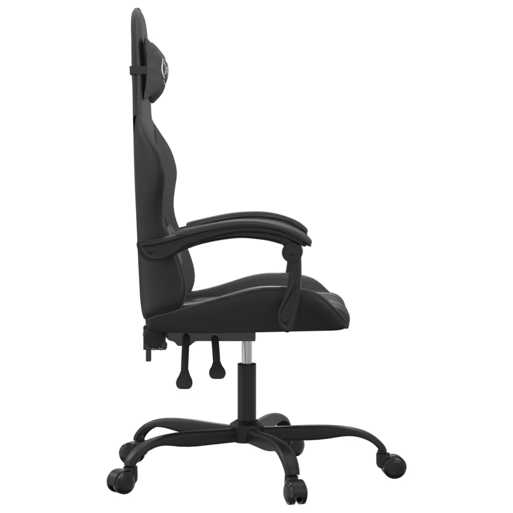 gamingstol kunstlæder sort