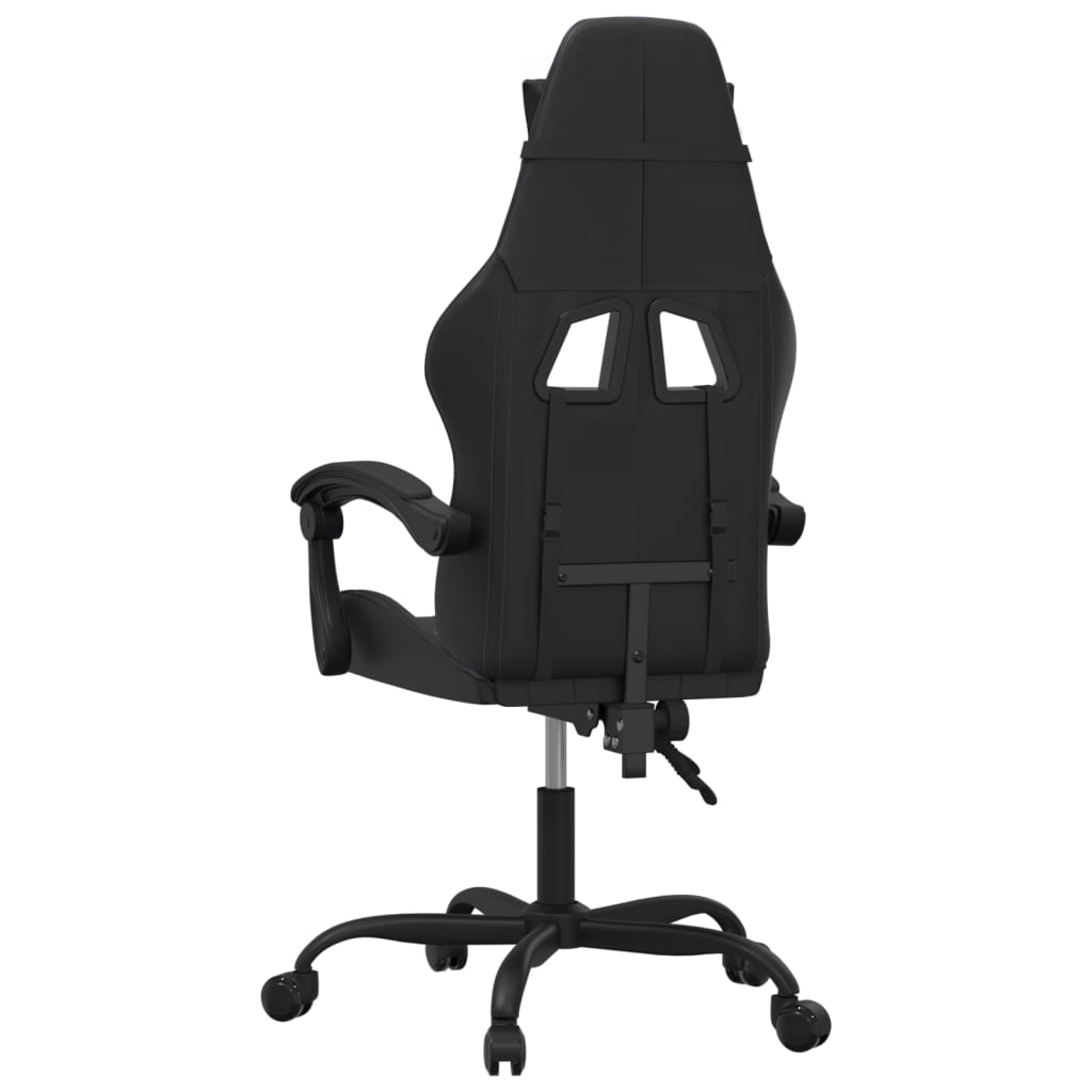 gamingstol kunstlæder sort