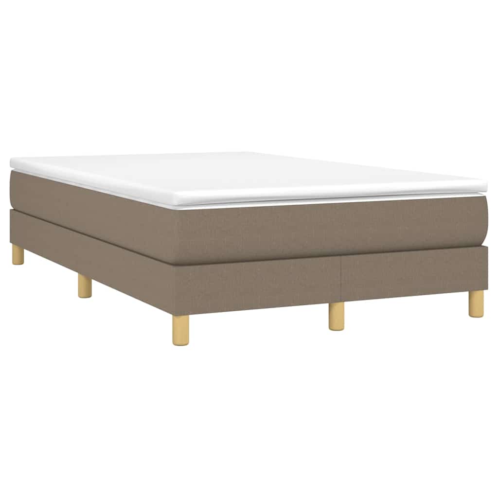 Boxspring sengeramme Taupe 120x200 cm Stof