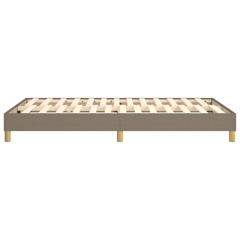 Boxspring sengeramme Taupe 120x200 cm Stof