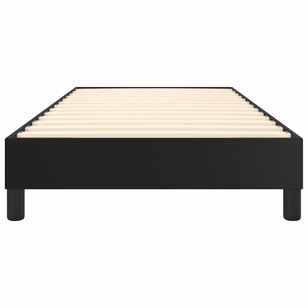 Boxspring sengeramme 80x200 cm kunstlæder sort