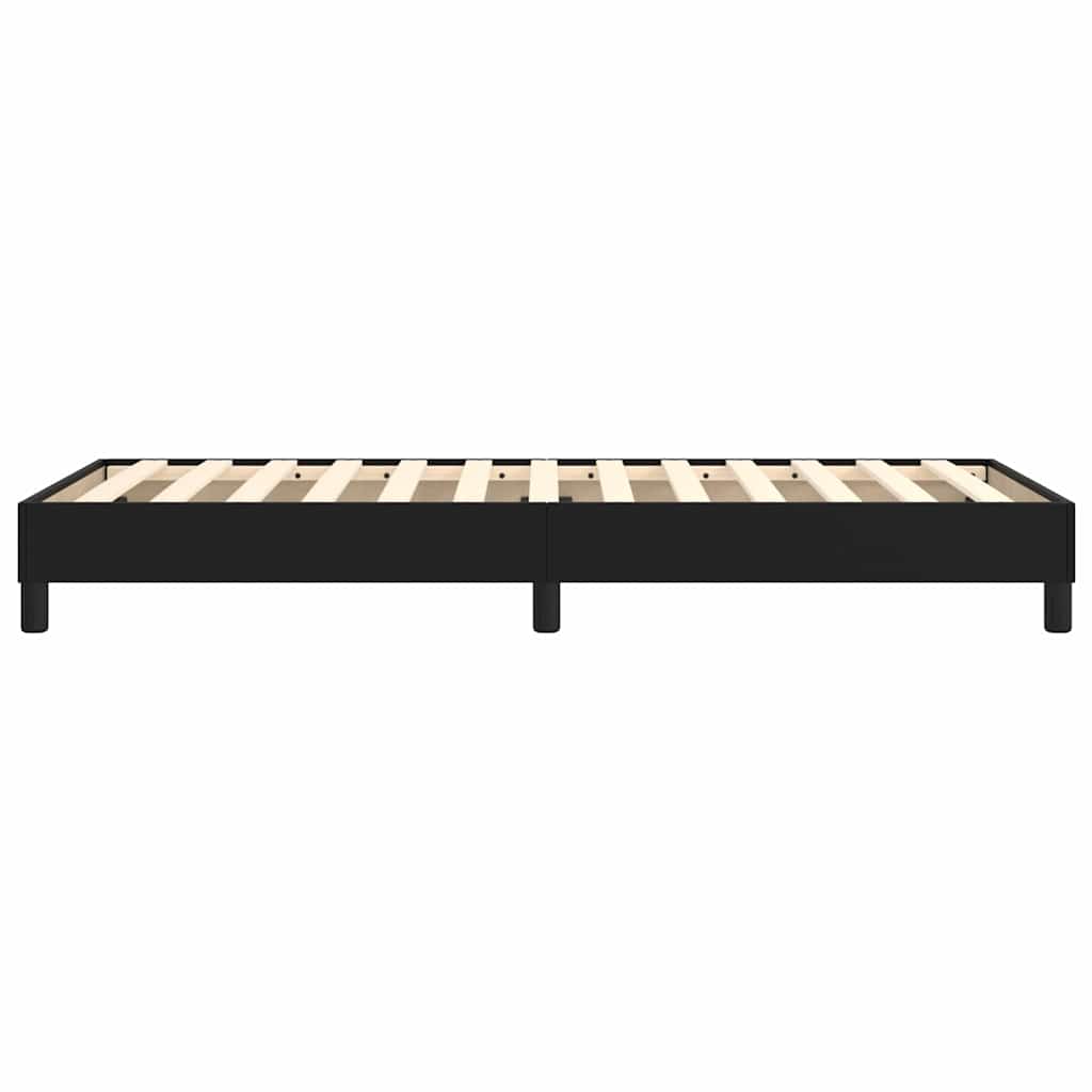Boxspring sengeramme 80x200 cm kunstlæder sort