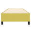 Boxspring sengeramme Grøn 100x200 cm Stof