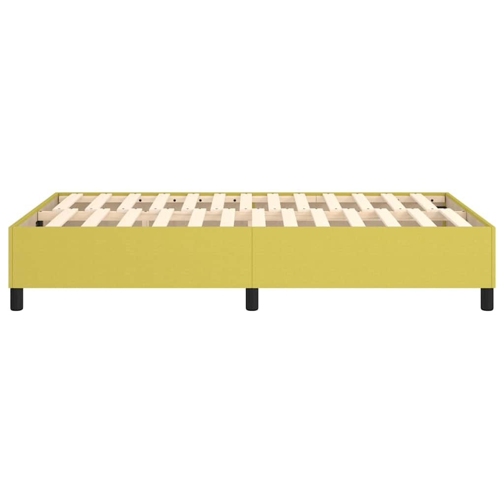 Boxspring sengeramme Grøn 120x200 cm Stof