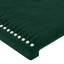 sengegavl med LED-lys 203x16x118/128 cm fløjl mørkegrøn