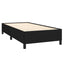 kontinentalseng med madras 80x200 cm stof sort