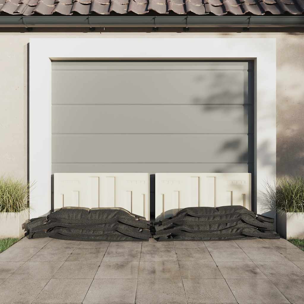 sandsække 25 stk. 103x25 cm HDPE mørkegrøn