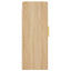 vægskabe 2 stk. 69,5x34x90 cm sonoma-eg