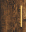 vægskabe 2 stk. 69,5x34x90 cm røget sonoma-eg