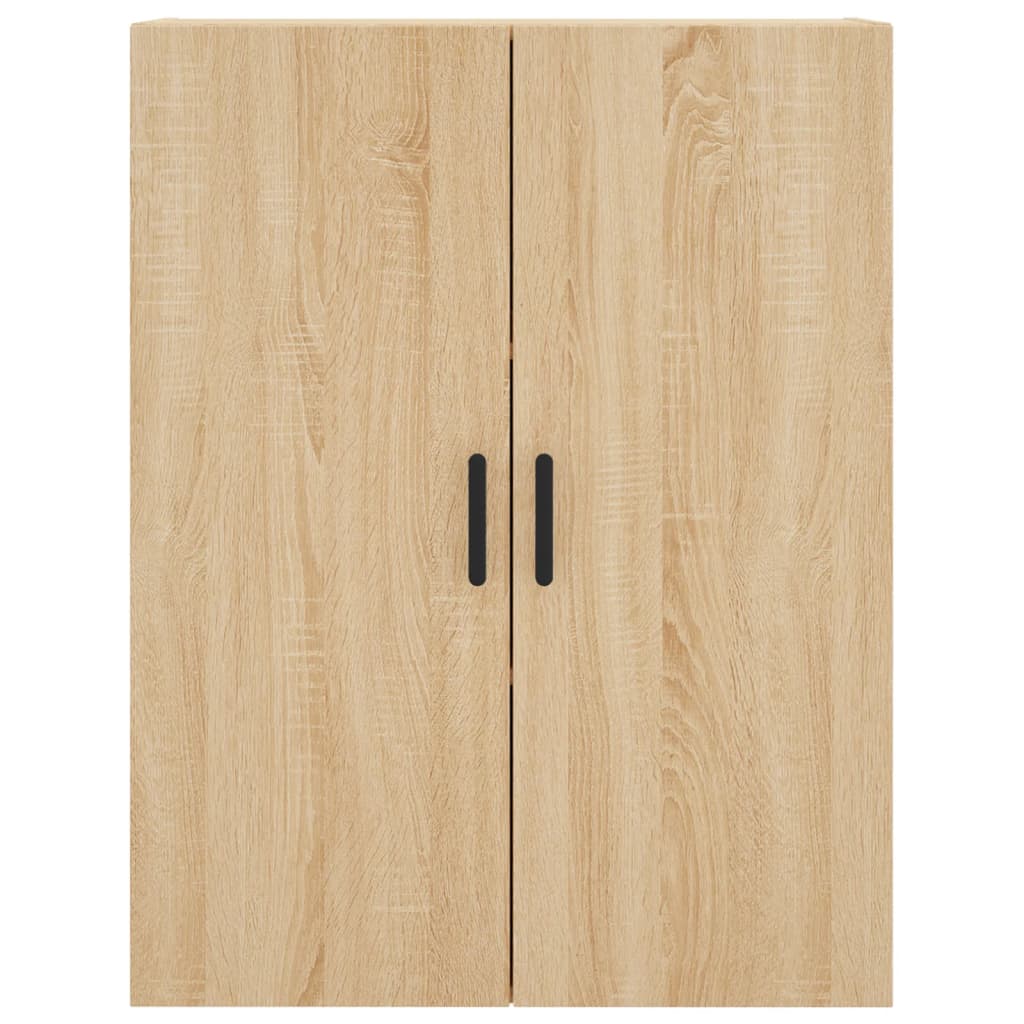 højskab 69,5x34x180 cm konstrueret træ sonoma-eg