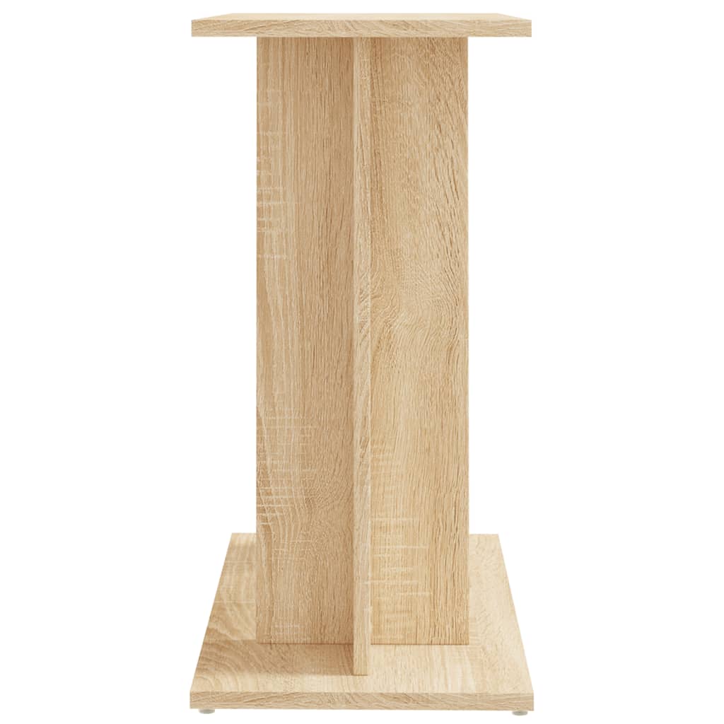 akvariebord 60x30x60 cm konstrueret træ sonoma-eg