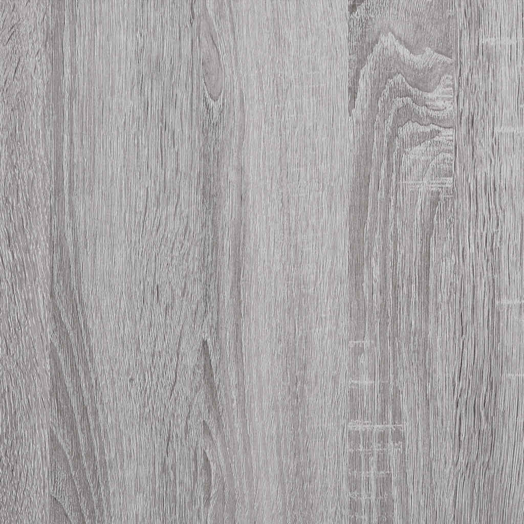 akvariestativ grå Sonoma 80x35x60 cm konstrueret træ